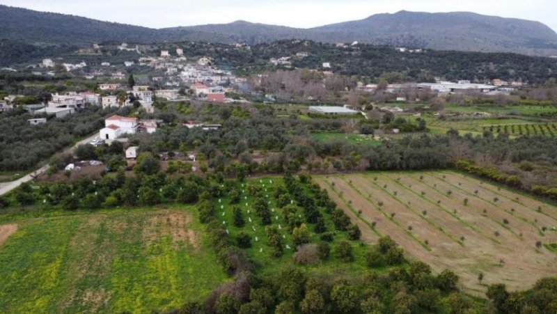 Stilos Kreta, Stilos: Charmantes ländliches Grundstück mit Bergblick zu verkaufen Grundstück kaufen
